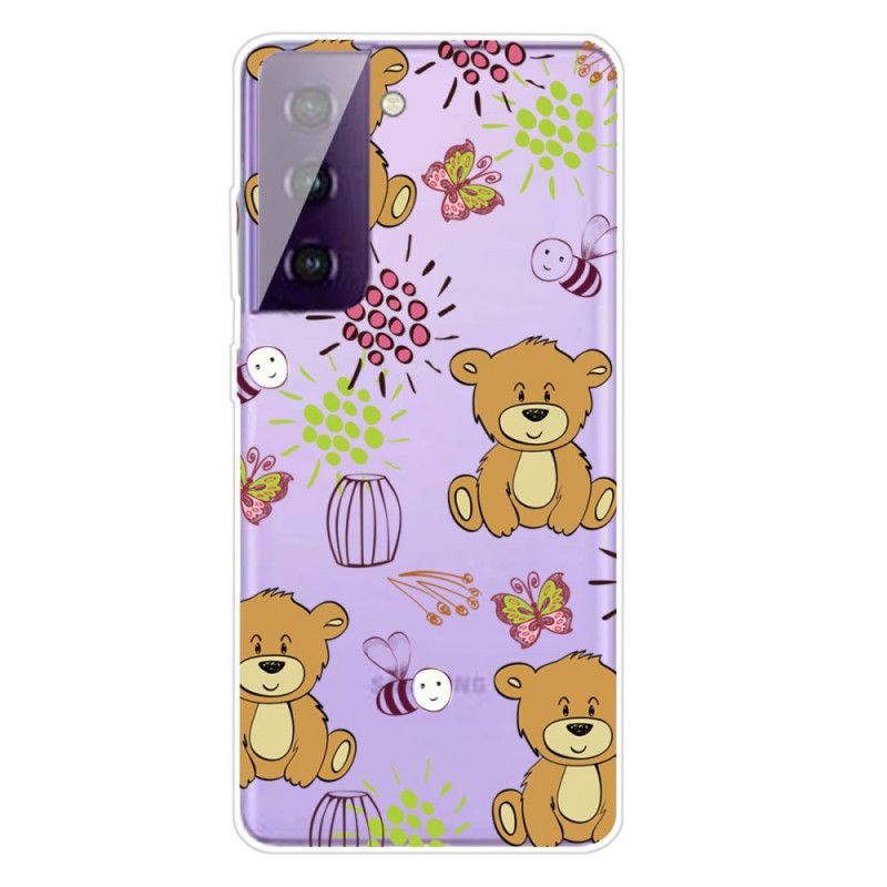 Hoesje voor Samsung Galaxy S21 5G Top Teddyberen