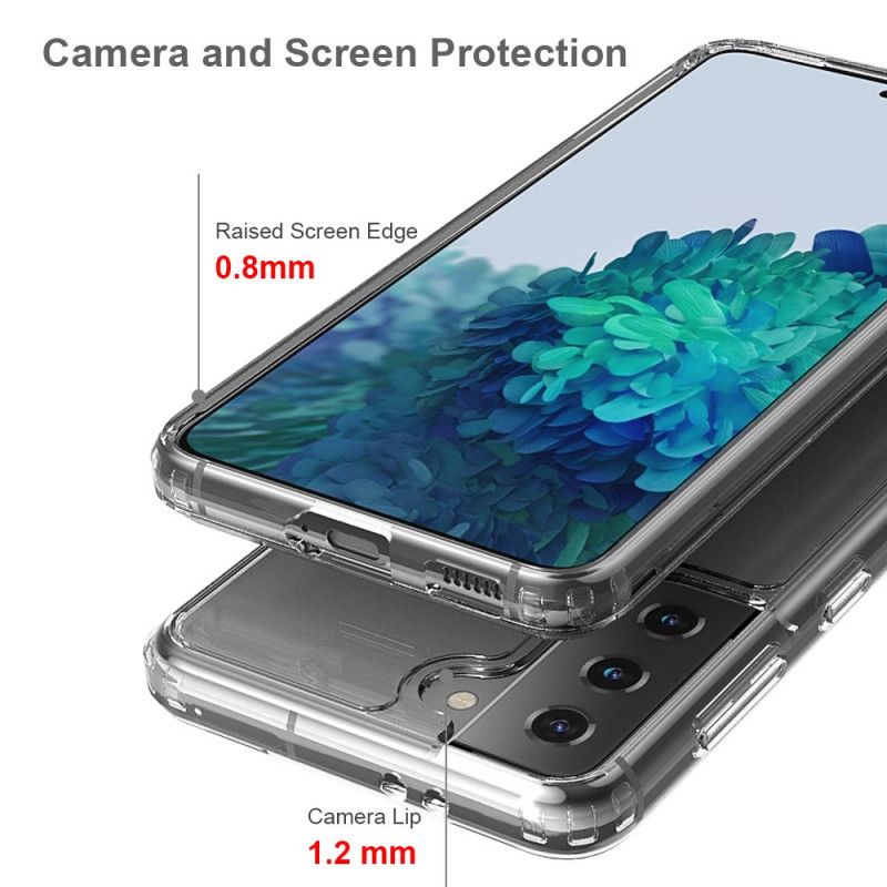 Hoesje voor Samsung Galaxy S21 5G Transparant Kristal
