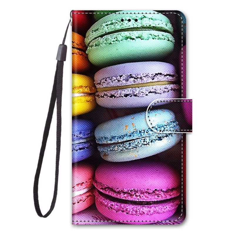 Leren Hoesje Samsung Galaxy S21 5G Bitterkoekjes