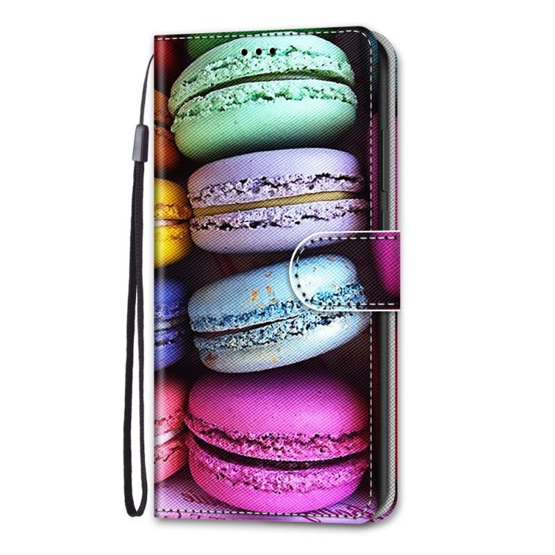 Leren Hoesje Samsung Galaxy S21 5G Bitterkoekjes