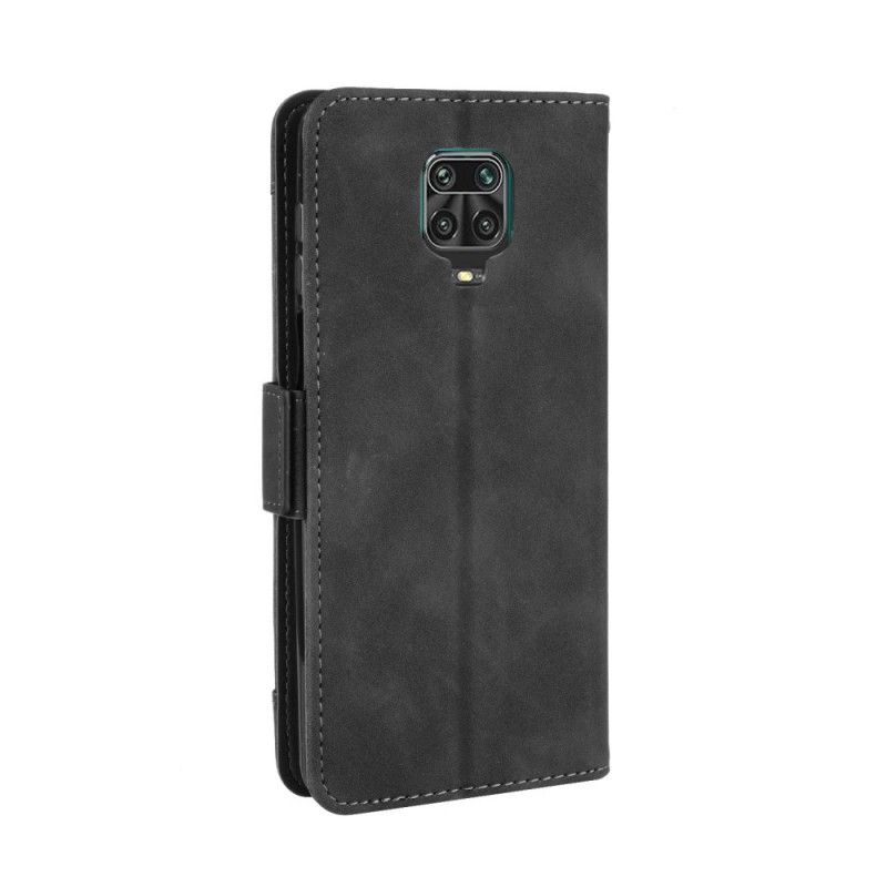 Bescherming Hoesje Xiaomi Redmi Note 9S / Note 9 Pro Rood Zwart Multi-Kaarten