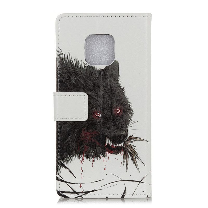 Bescherming Hoesje Xiaomi Redmi Note 9S / Note 9 Pro Telefoonhoesje Hongerige Wolf