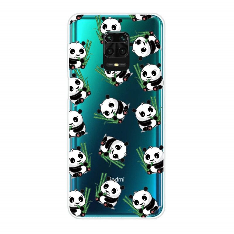Case Hoesje Xiaomi Redmi Note 9S / Note 9 Pro Telefoonhoesje Kleine Panda'S