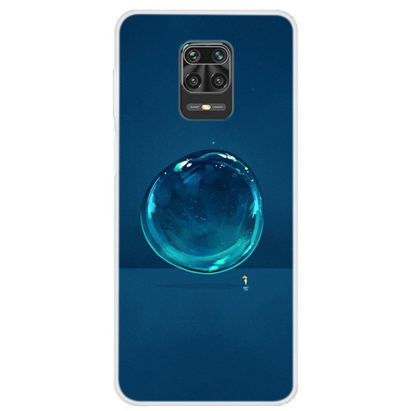 Cover Hoesje Xiaomi Redmi Note 9S / Note 9 Pro Telefoonhoesje Druppel Water