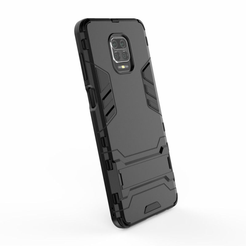 Hoesje voor Xiaomi Redmi Note 9S / Note 9 Pro Rood Zwart Ultrabestendig