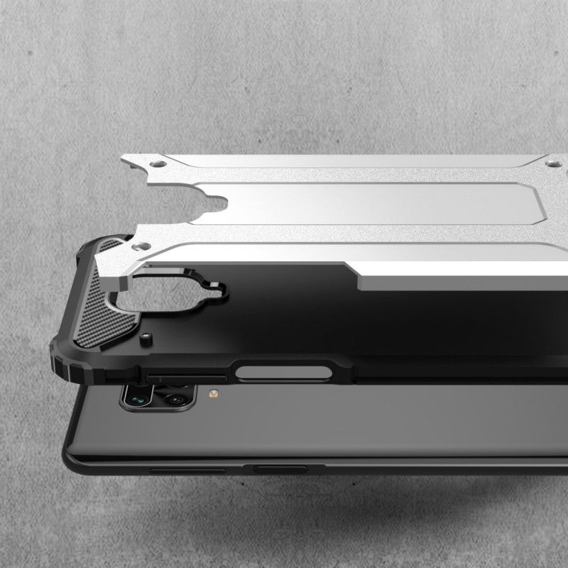Hoesje Xiaomi Redmi Note 9S / Note 9 Pro Rood Zwart Overlevende