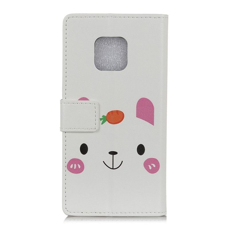 Leren Hoesje Xiaomi Redmi Note 9S / Note 9 Pro Leuke Cartoon