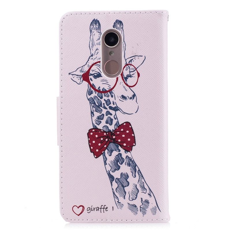 Leren Hoesje voor Xiaomi Redmi 5 Nerdgiraf