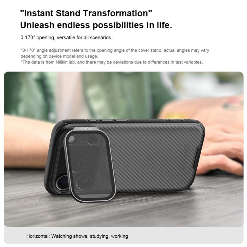 Case Hoesje iPhone 17 Pro Telefoonhoesje Camshield Prop Series Nillkin