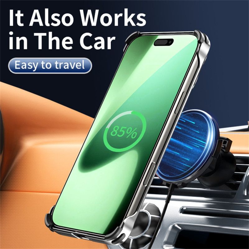 Case Hoesje iPhone 17 Pro Telefoonhoesje Magsafe Auspicious Cloud-serie