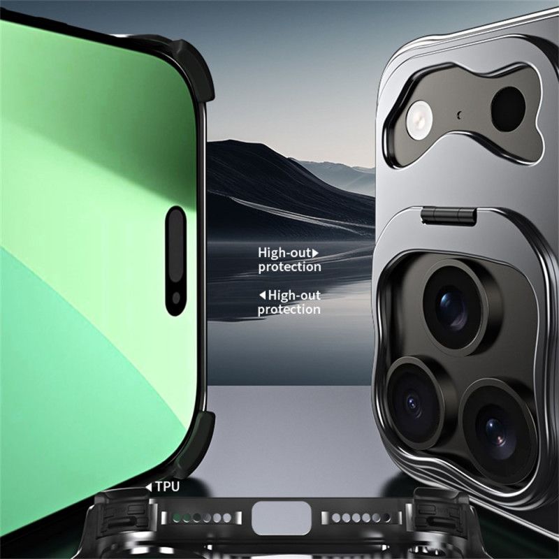 Case Hoesje iPhone 17 Pro Telefoonhoesje Magsafe Auspicious Cloud-serie