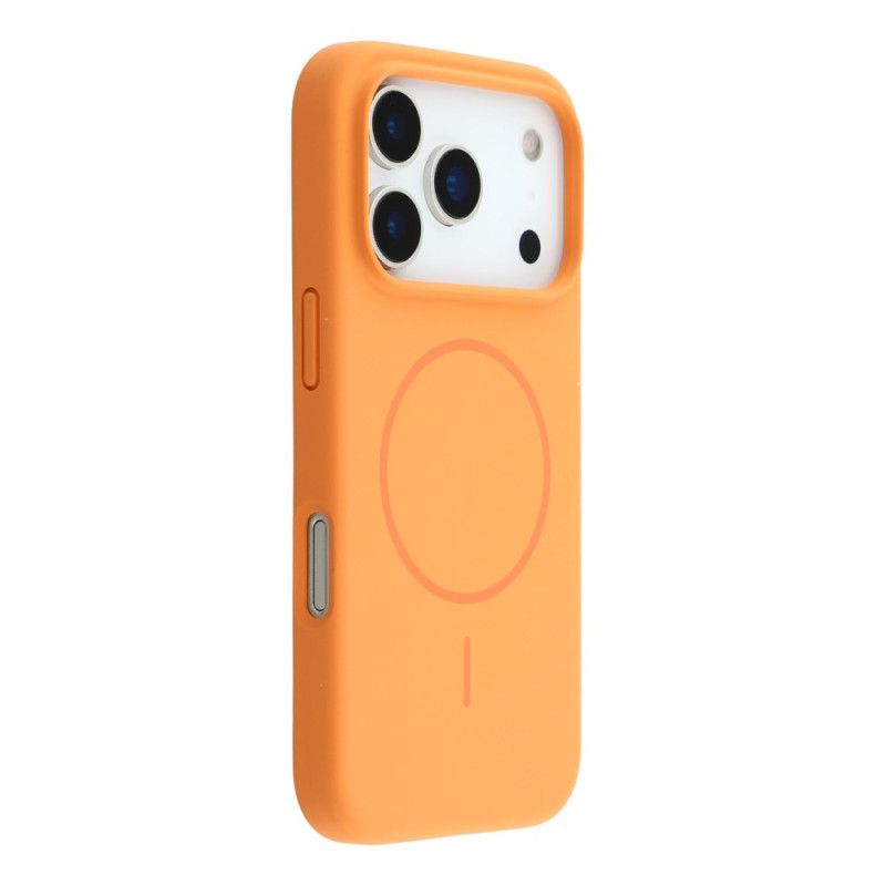 Case Hoesje iPhone 17 Pro Telefoonhoesje Magsafe-compatibele Vloeibare Siliconen