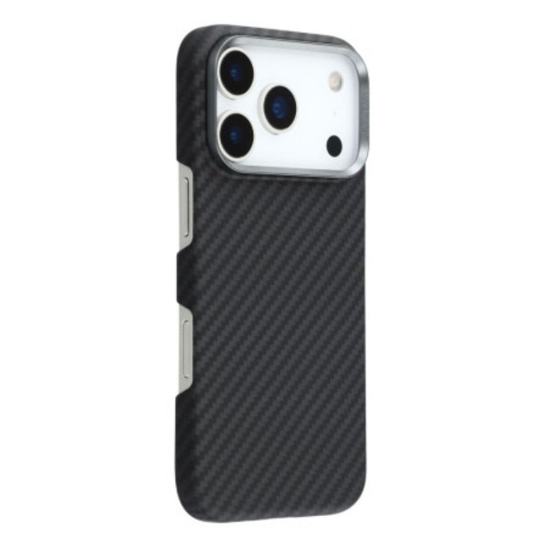 Case Hoesje iPhone 17 Pro Telefoonhoesje Magsafe En Metalen Lensframe