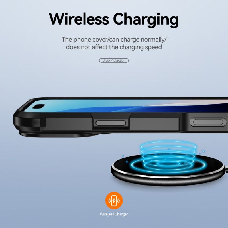 Cover Hoesje iPhone 17 Pro Telefoonhoesje Hybride Transparant