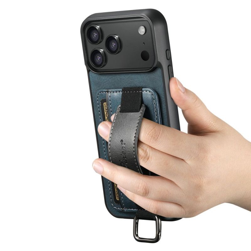 Cover Hoesje iPhone 17 Pro Telefoonhoesje Kaarthouder Met Retro Design