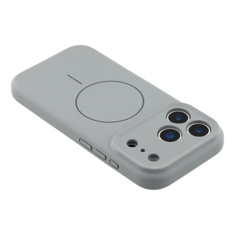 Cover Hoesje iPhone 17 Pro Telefoonhoesje Magsafe Hybrid Met Microvezelvoering