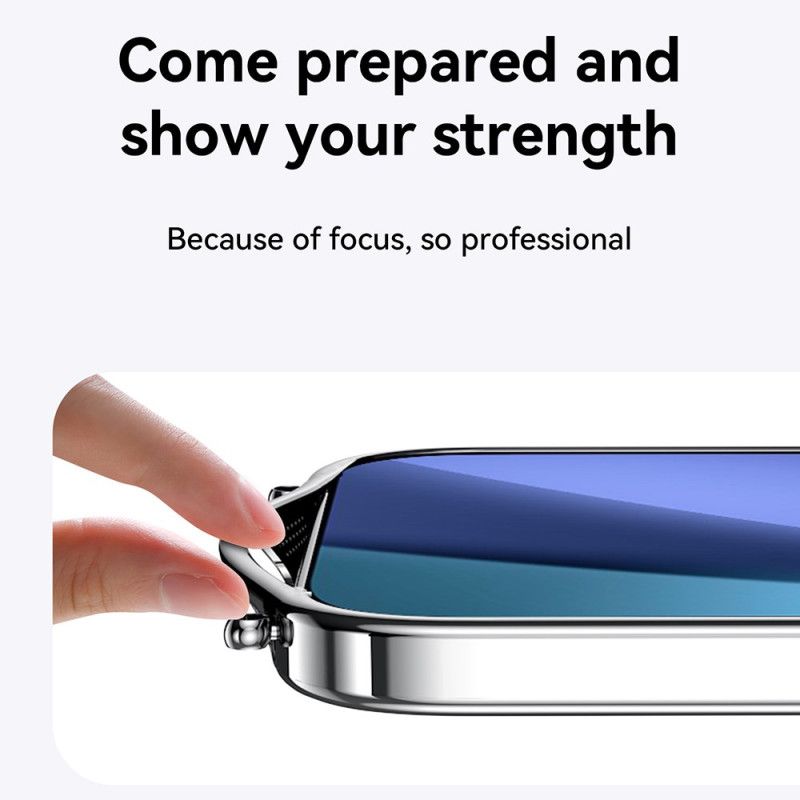 Cover Hoesje iPhone 17 Pro Telefoonhoesje Transparant Met Polsbandje