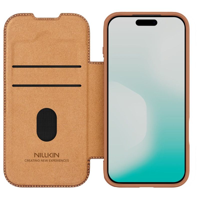 Folio-hoesje iPhone 17 Pro Qin Pro Series Nillkin