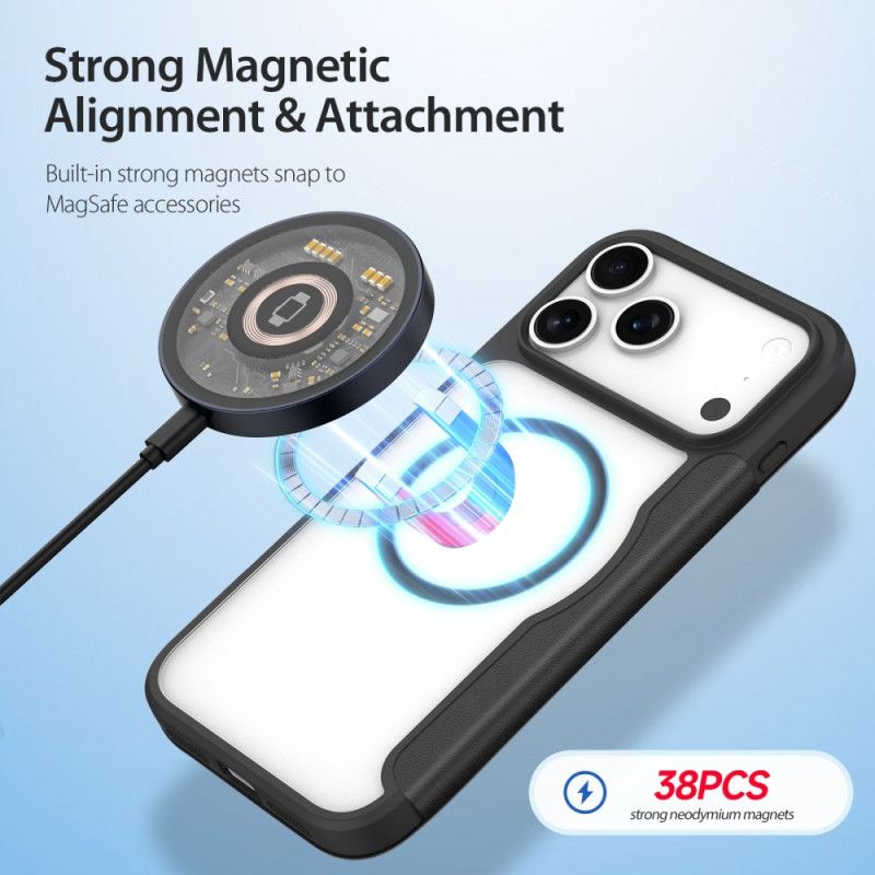 Folio-hoesje iPhone 17 Pro Telefoonhoesje Dux Ducis X Pro Series Skin