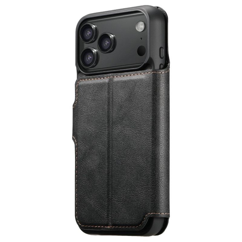 Folio-hoesje iPhone 17 Pro Telefoonhoesje Magnetisch Met Retro Afneembare Hoes