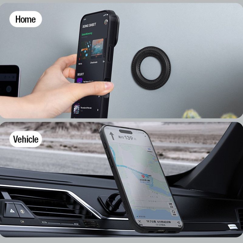 Hoesje iPhone 17 Pro Camshield Prop Magnetic Series Nillkin