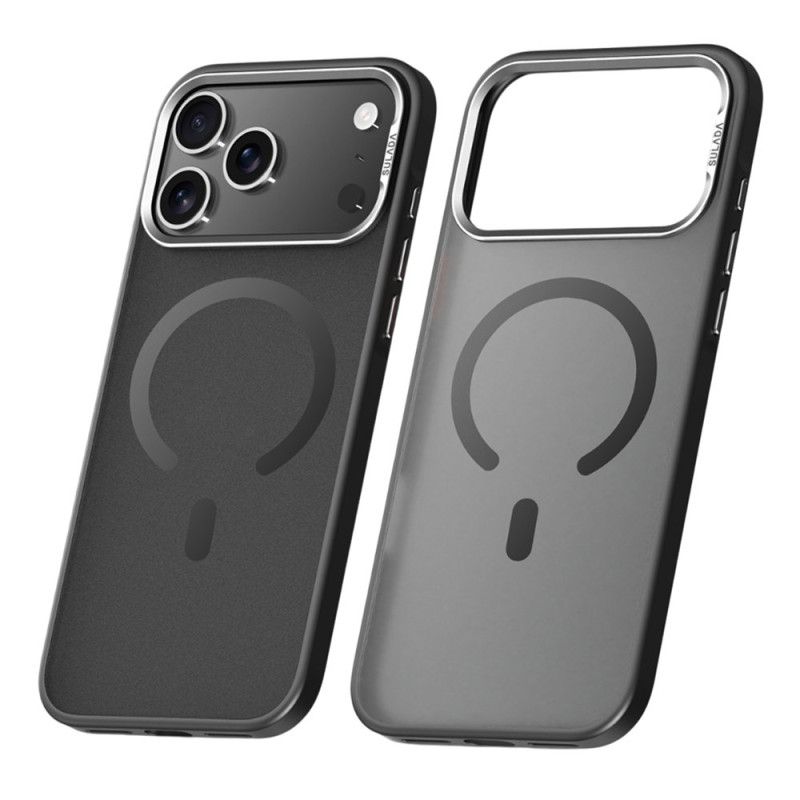 Hoesje iPhone 17 Pro Magsafe-compatibel Semi-transparant