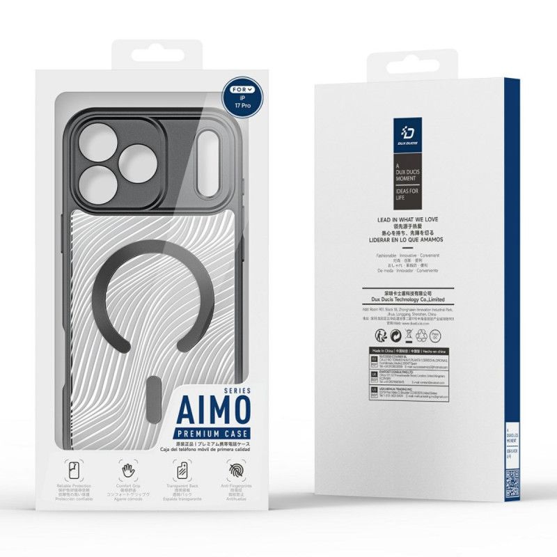 Hoesje iPhone 17 Pro Magsafe-compatibele Aimo-serie Dux Ducis