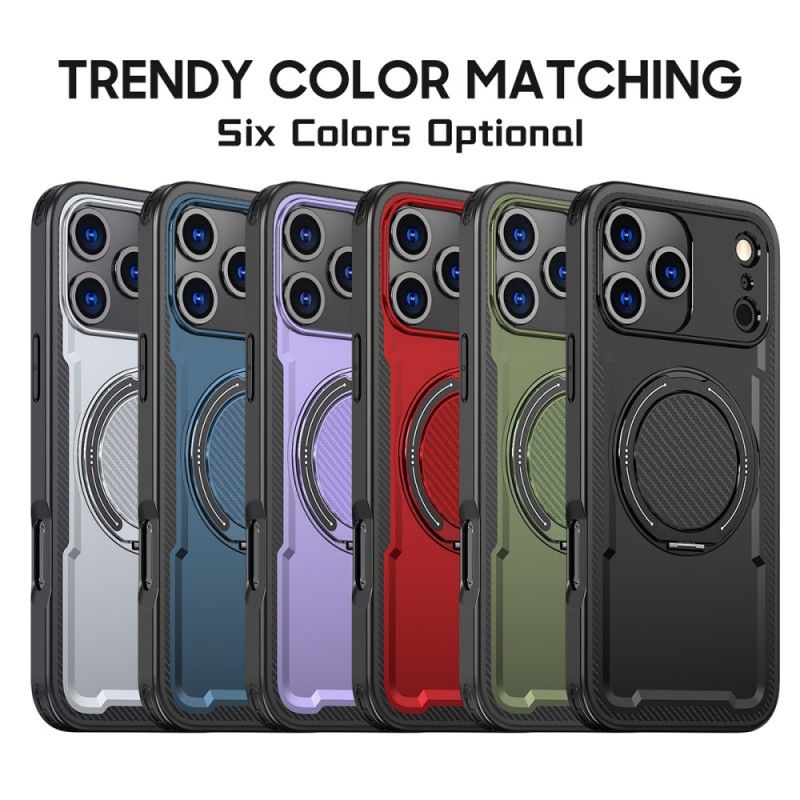 Hoesje iPhone 17 Pro Magsafe Rugged-compatibel Met Ringhouder