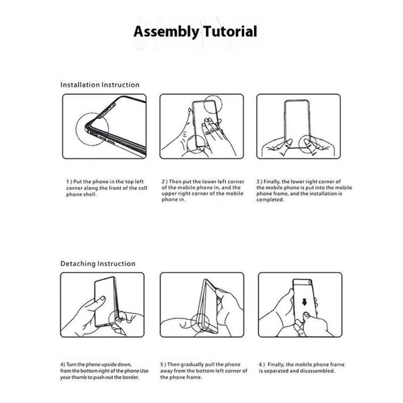 Hoesje iPhone 17 Pro Metalen Bumper Bescherming Hoesje