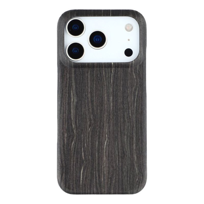 Hoesje iPhone 17 Pro Natuurlijk Hout Bescherming Hoesje
