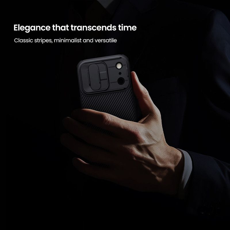 Hoesje iPhone 17 Pro Nillkin Camshield Pro-serie Bescherming Hoesje