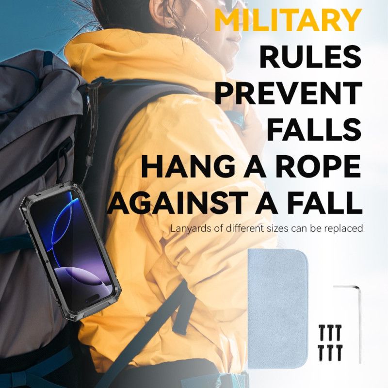 Hoesje iPhone 17 Pro R-just Volledige Bescherming Bescherming Hoesje