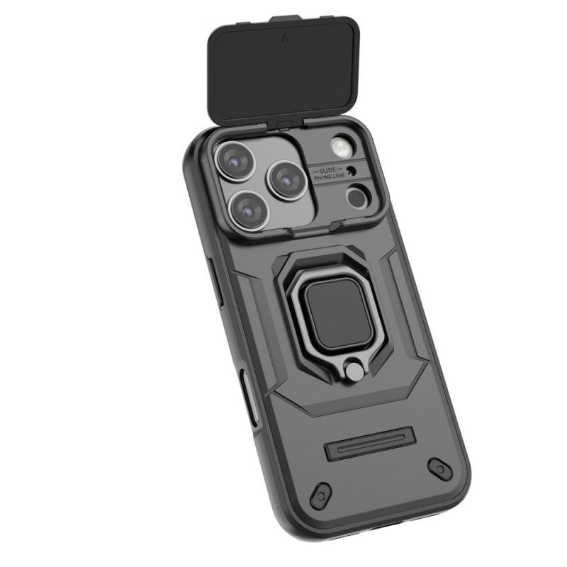 Hoesje iPhone 17 Pro Ringcase Met Lensbeschermer