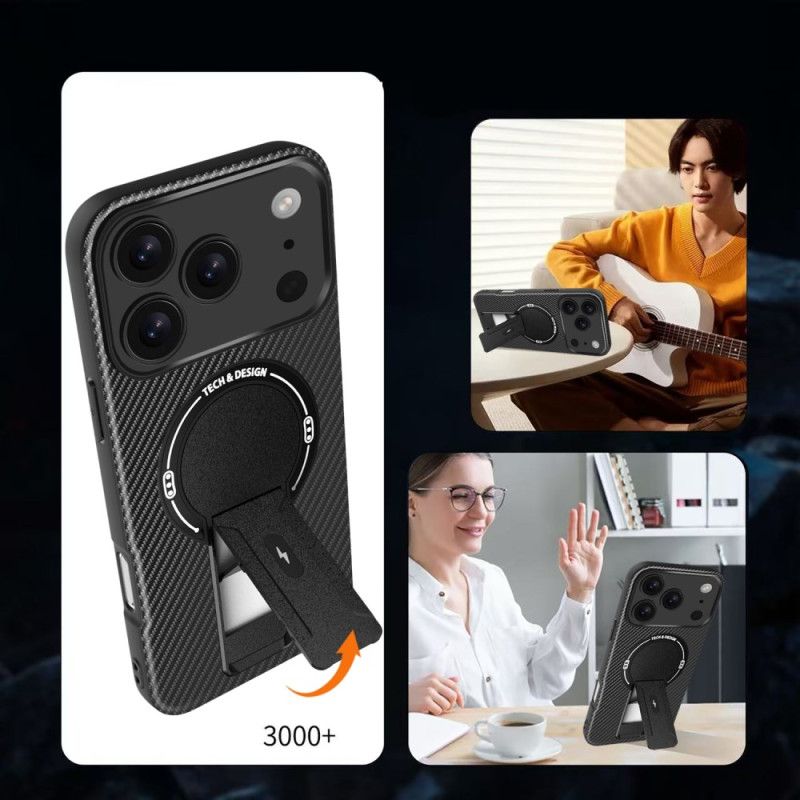 Hoesje iPhone 17 Pro Robuust Met Standaard Bescherming Hoesje