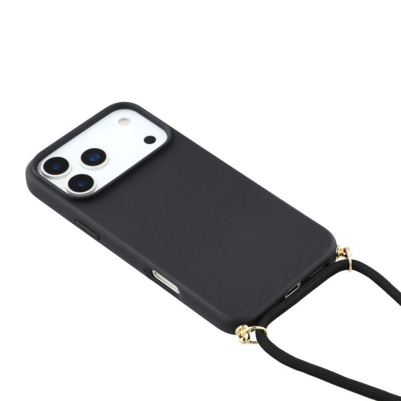 Hoesje iPhone 17 Pro Siliconenkoord