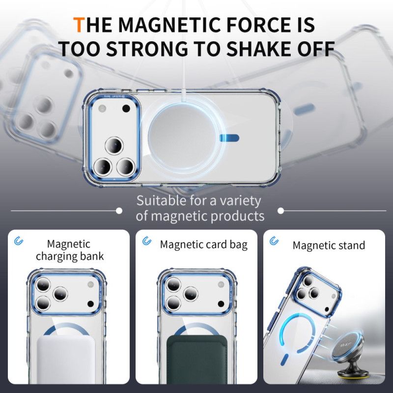 Hoesje Voor iPhone 17 Pro Magsafe-compatibel Met Ingebouwde Standaard