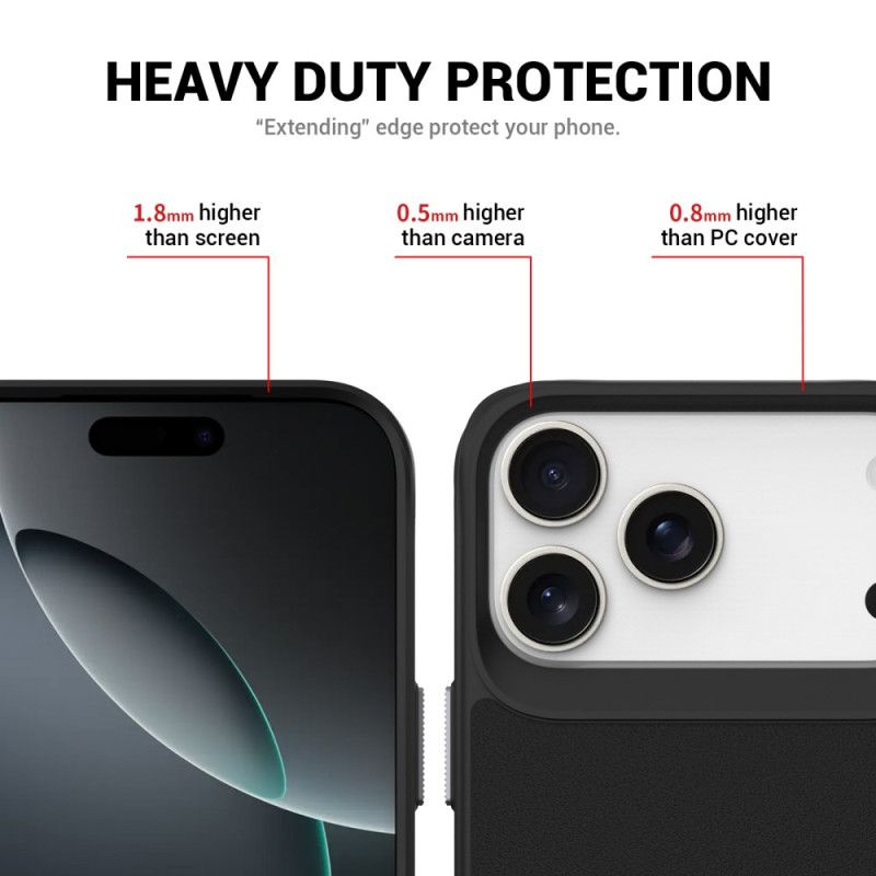 Hoesje Voor iPhone 17 Pro Magsafe-compatibel Met Ingebouwde Standaard