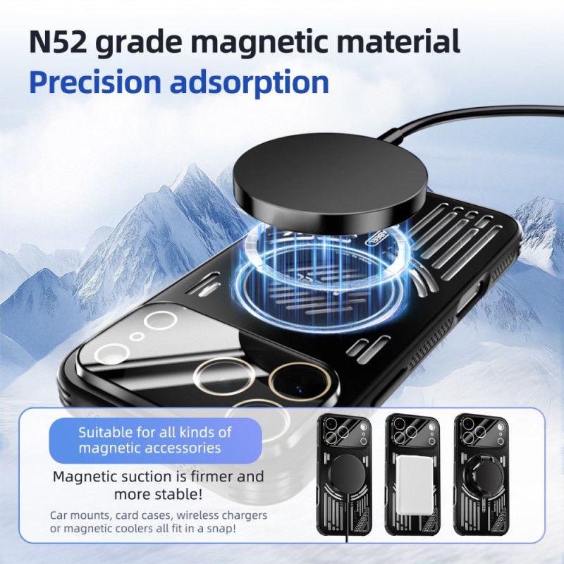 Hoesje Voor iPhone 17 Pro Magsafe Met Abbel Warmteafvoer