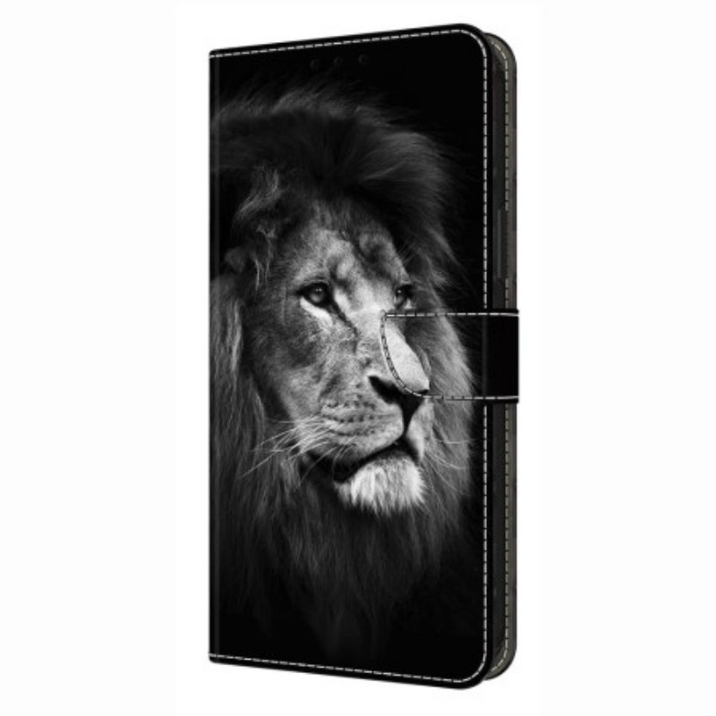 Bescherming Hoesje Xiaomi Redmi Note 14 Pro 4g Leeuwenpatroon