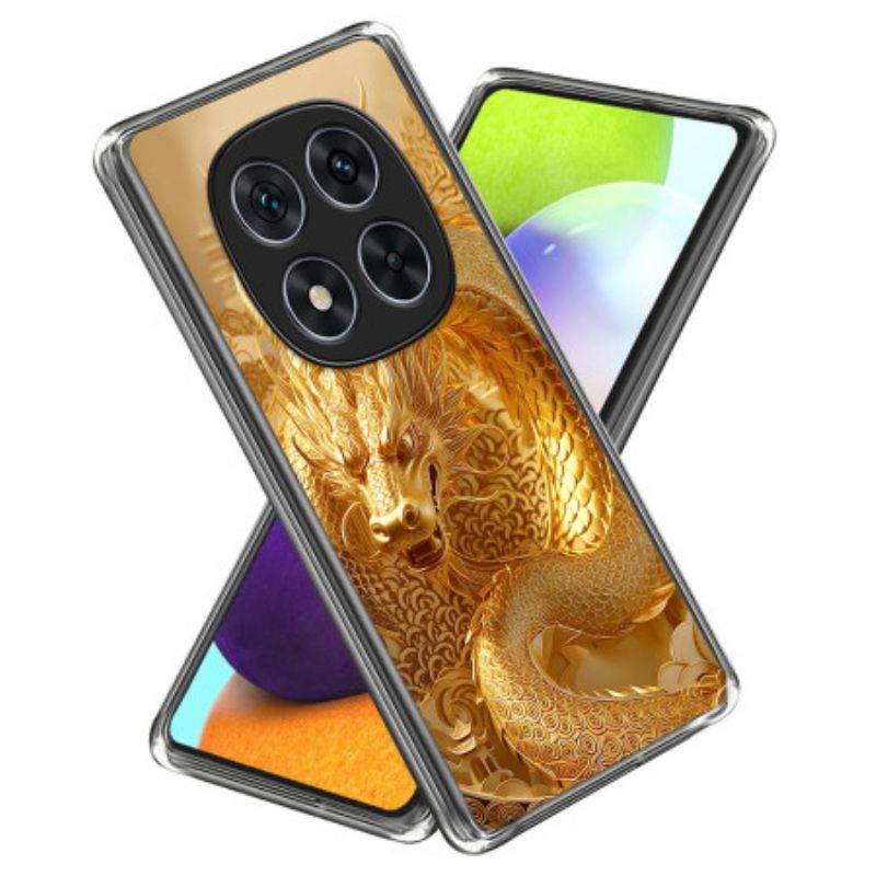 Case Hoesje Xiaomi Redmi Note 14 Pro 4g Telefoonhoesje Gouden Draak