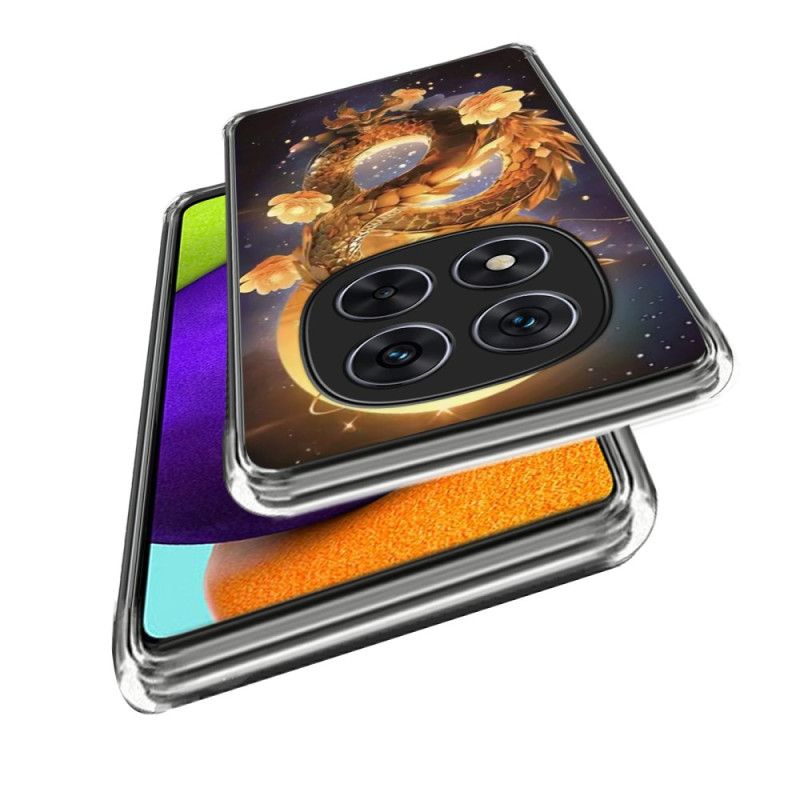 Case Hoesje Xiaomi Redmi Note 14 Pro 4g Telefoonhoesje Gouden Draak