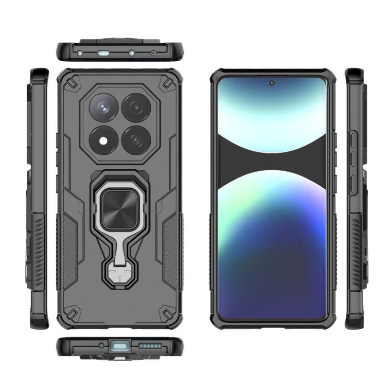 Cover Hoesje Xiaomi Redmi Note 14 Pro 4g Telefoonhoesje Ultra Duurzaam Met Draaibare Standaard