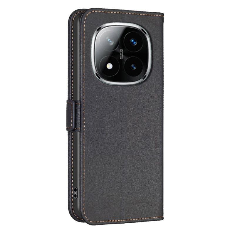 Flip Case Leren Xiaomi Redmi Note 14 Pro 4g Binfen Kleur