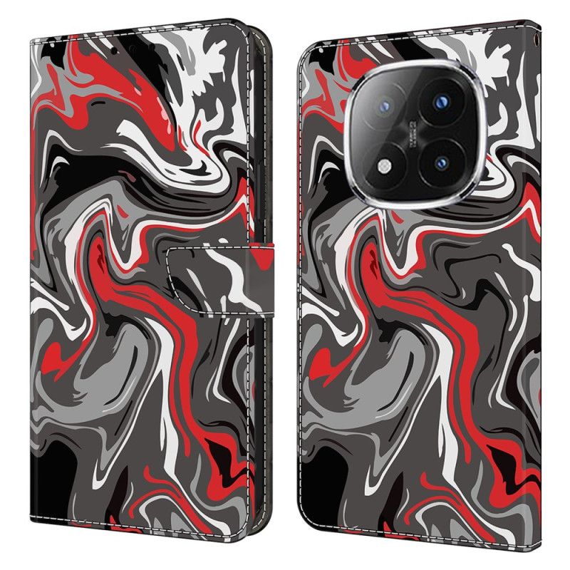 Flip Case Leren Xiaomi Redmi Note 14 Pro 4g Schilderij