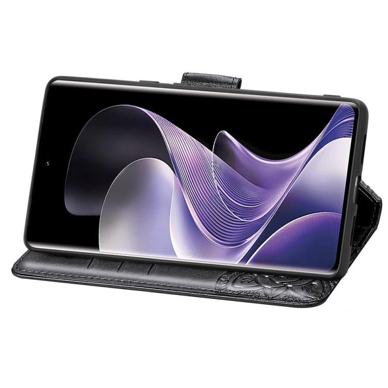 Folio-hoesje Xiaomi Redmi Note 14 Pro 4g Barokke Vlinder