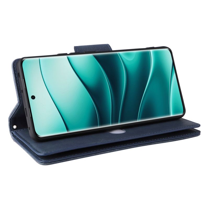 Folio-hoesje Xiaomi Redmi Note 14 Pro 4g Telefoonhoesje Portemonnee Met Rits En Riem