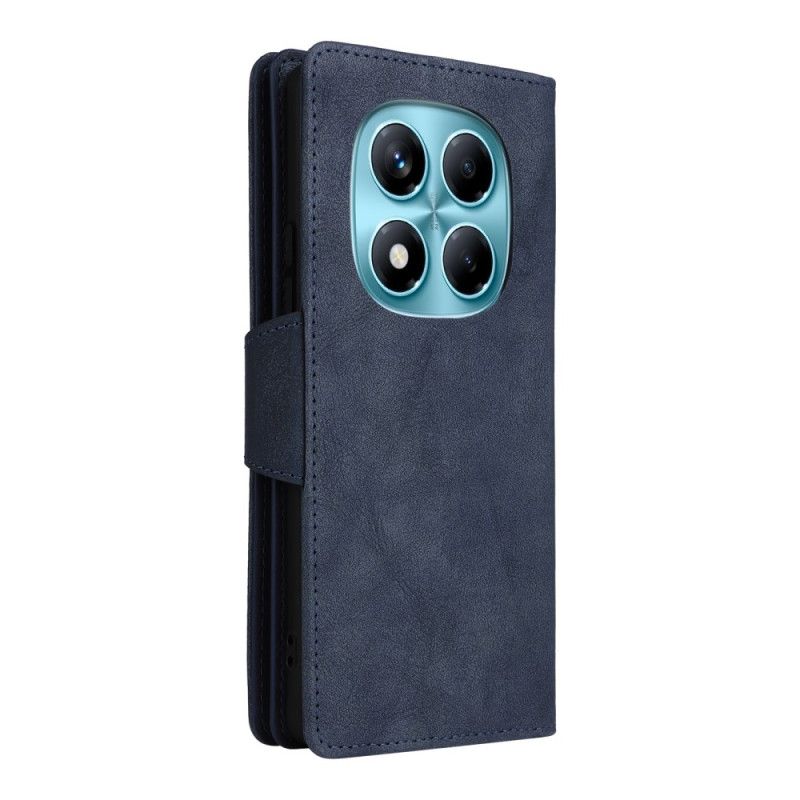 Folio-hoesje Xiaomi Redmi Note 14 Pro 4g Telefoonhoesje Portemonnee Met Rits En Riem