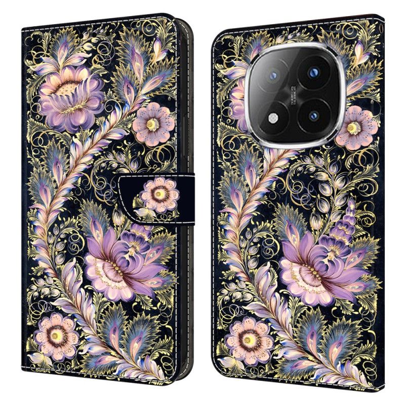Folio-hoesje Xiaomi Redmi Note 14 Pro 4g Vintage Bloemen
