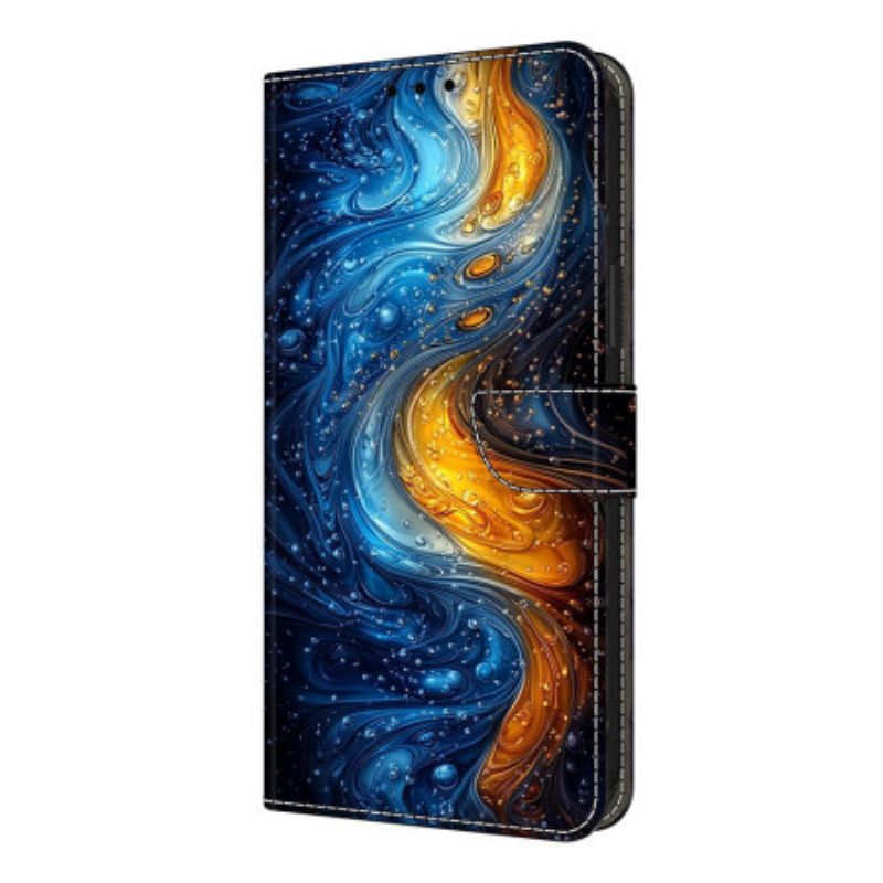 Folio-hoesje Xiaomi Redmi Note 14 Pro 4g Vloeibaar Patroon