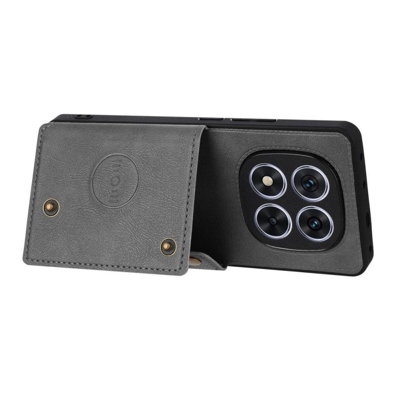 Hoesje Voor Xiaomi Redmi Note 14 Pro 4g Kaarthouder En Standaard